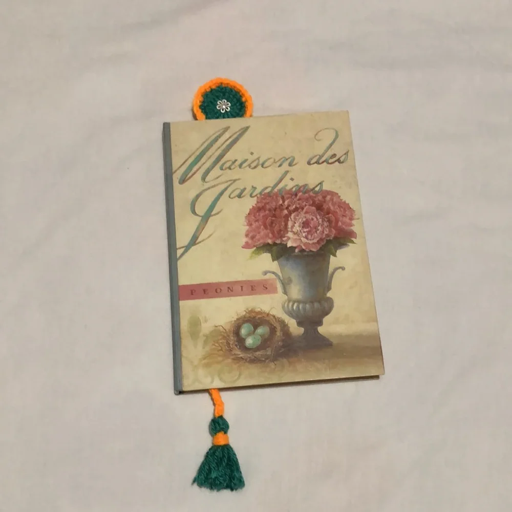 Flower Bookmark Handmade crochet
